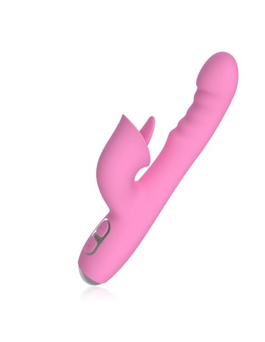 T May Vibrador con Empuje y Movimiento Swing