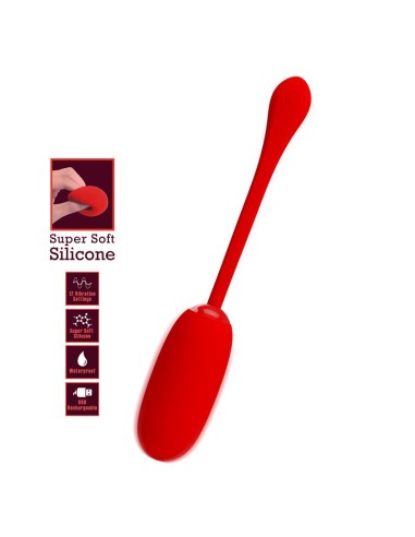 Julius Huevo Vibrador Rojo|A Placer