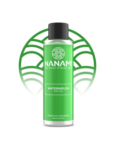 Nanami Aceite de Masaje Efecto Calor Aroma a Sandía 100ml|A Placer