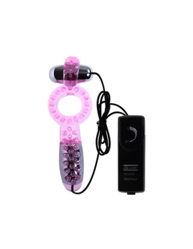 Anillo Vibrador Doble Couple Collection Rosa|A Placer