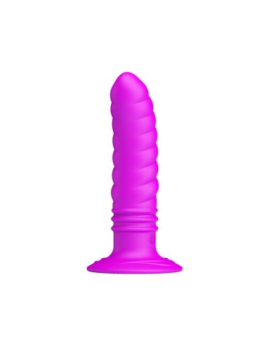 Vibrador Twist Plug Anal Purpura