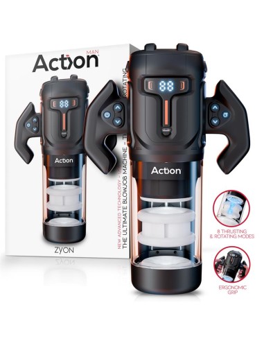 Zyon Masturbador Automatico Avanzado con Up and Down y Rotacion