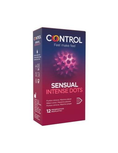 Sensual Intense Dots 12 uds