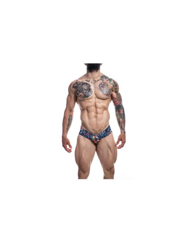 Calzoncillo Alto High Cut Cheeky Brief Tattoo Talla XL|A Placer