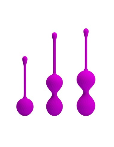 Pack 3 Bolas Kegel Color Rosa