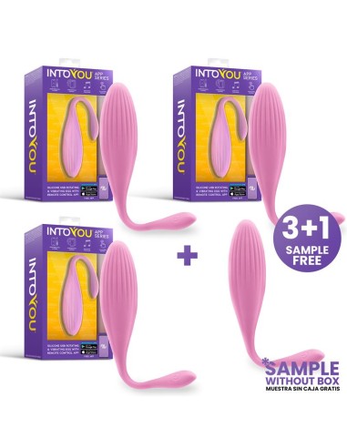 Pack 3 Muestra Huevo Vibrador con Bolas Internas y Rotacion y APP