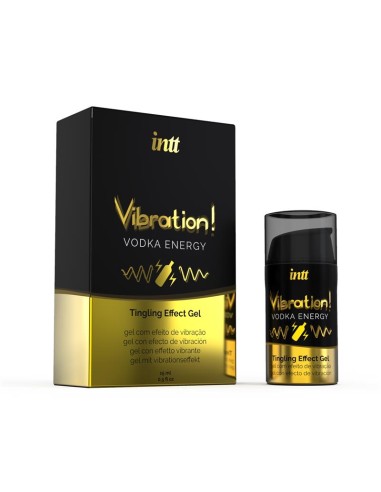 Vibrador Liquido Efecto Calor Aroma Vodka 15 ml