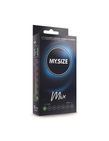 My Size Mix Talla 47 Caja de 10 Uds