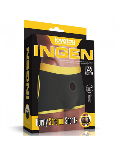 Calzoncillo/Boxer Shorts Horny Strapon Talla XL/XXL Unisex|A Placer