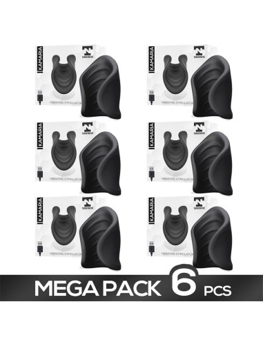 Pack de 6 Kamaria Masturbador Masculino Silicona