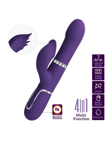 Zalin Rolling Vibrador con Bolas Rotatorias USB