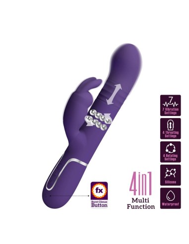 Coale Vibrador con Thursting y Bolas Rotatorias