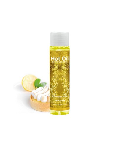 Hot Oil Aceite de Masaje Efecto Calor Tarta Limon 100 ml