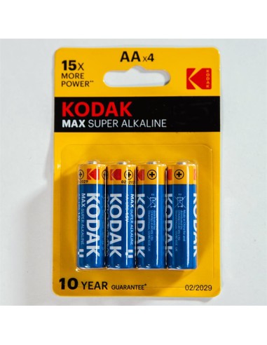 Pila Alkaline Super Max AA LR6 Blister de 4