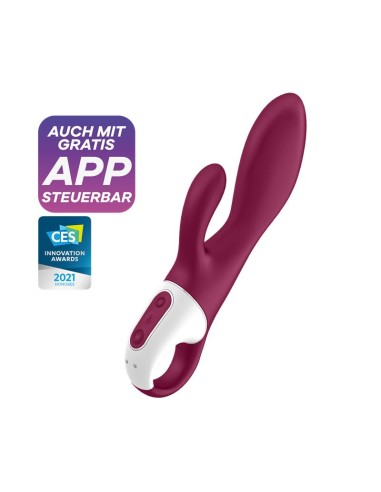 Heated Affair Vibrador con Función de Calor Punto G USB Silicona|A Placer