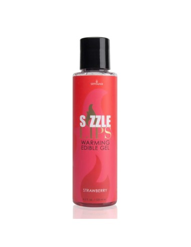 Sizzle Lips Gel Besable Efecto Calor Sabor Fresa 125 ml