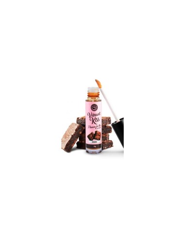 Lip Gloss Vibrant Kiss Sabor Brownie