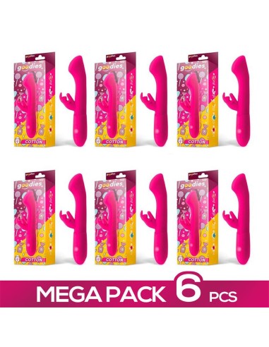 Pack de 6 Cotton Vibrador Punto G