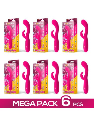 Pack de 6 Cakey Vibrador Punto G