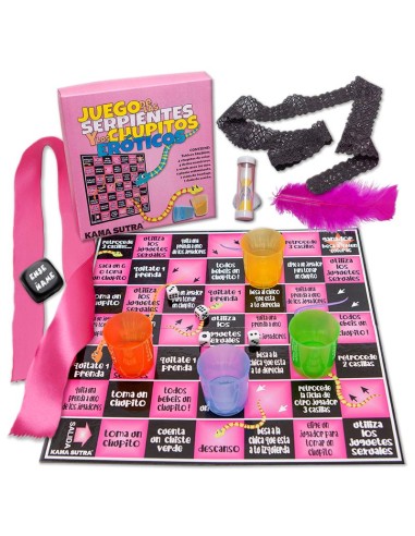 Juego de Mesa la Serpiente Erotica Chupito