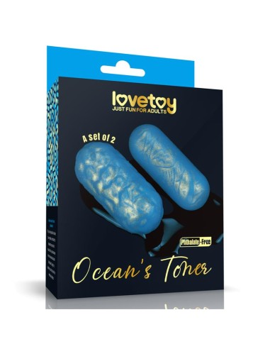 Oceans Toner Bolas Kegel Set de 2|A Placer