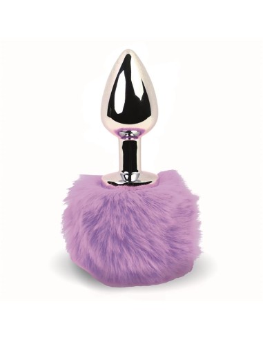 Bunny Tail Plug Anal con Cola Purpura