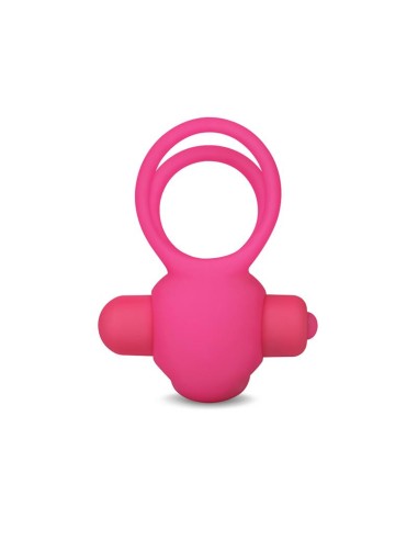 Anillo Vibrador Doble Power Clit Duo Rosa