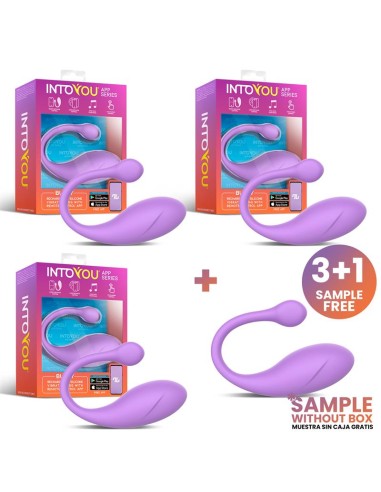 Pack 3 Muestra Bulby Huevo Vibrador con APP Lavanda