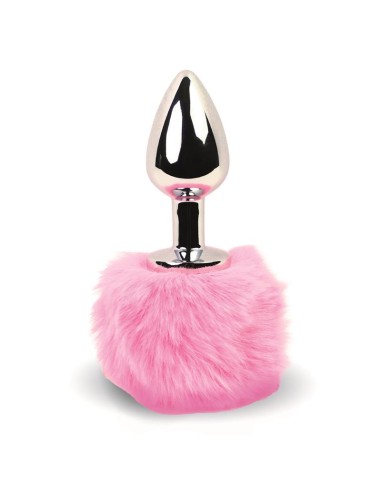 Bunny Tail Plug Anal con Cola Rosa