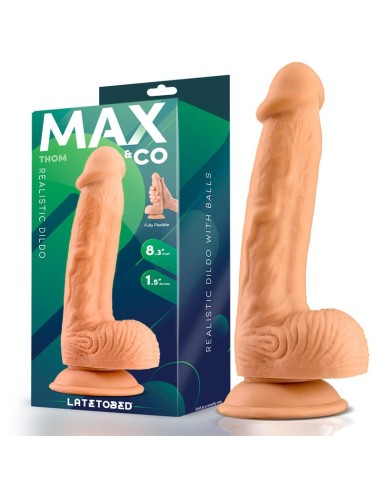 Thom Dildo Realista con Testiculos Natural 83