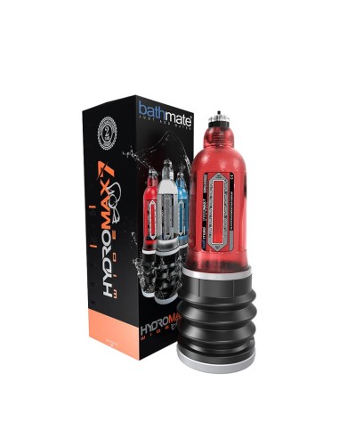 Bomba para el Pene Hydromax7 Wide Boy Rojo