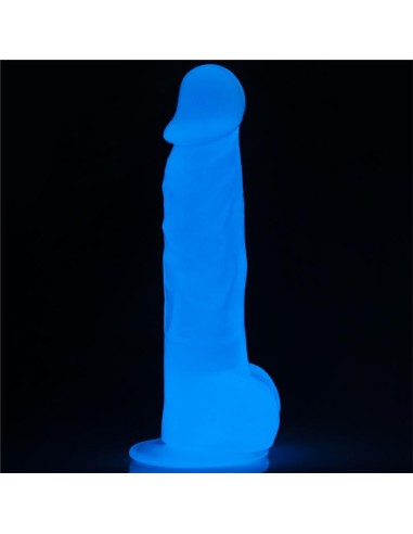 Dildo 85 Lumino Luz Azul