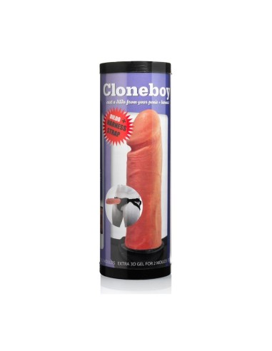 Clonador Dildo con Arnes Natural