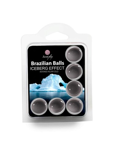 Set 6 Brazilian Balls Efecto Frio Iceberg