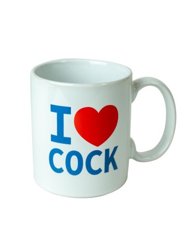 Taza de Cerámica I Love Cock|A Placer