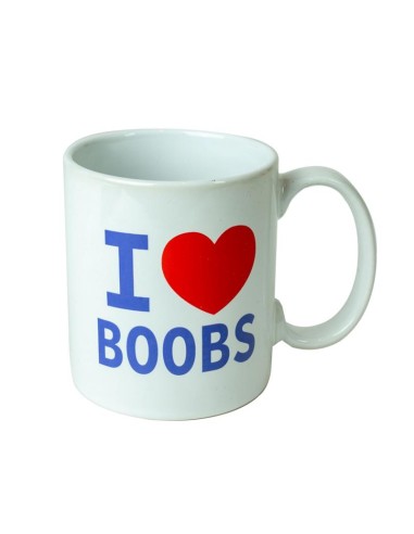 Taza de Cerámica I Love Boobs|A Placer