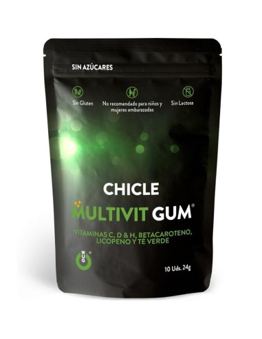 Chicles Multivit Gum 10 Uds