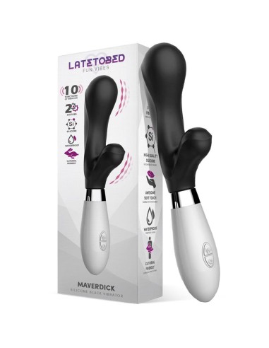 Maverdick Vibrador Silicona Negro