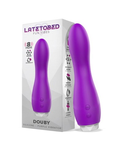 Douby Vibrador Silicona Purpura