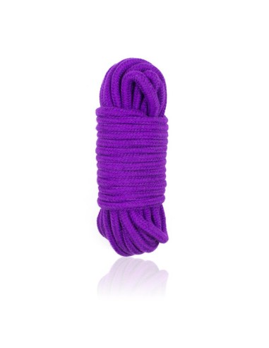 Cuerda de Bondage de Algodon 10 Metros Purpura