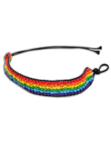 Pulsera de Bolitas Bandera LGBT