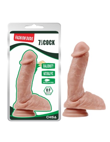 Dildo Dual Density Fashion Dude 73 Natural