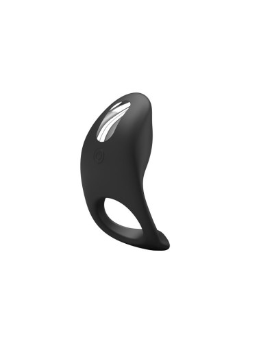 Anillo Vibrador Gemma USB Silicona Negro|A Placer