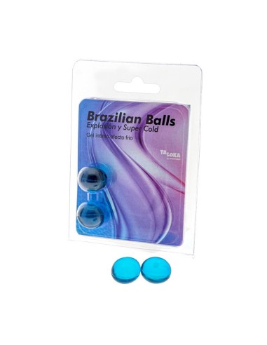 Set 2 Brazilian Balls Excitante Efecto Frio