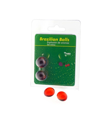 Set 2 Brazilian Balls Aroma de Fresa y Cereza