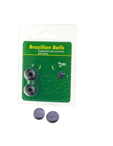 Set 2 Brazilian Balls Aroma Frutas del Bosque