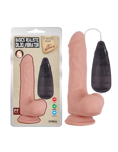 Dildo Vibrador Realista Basics Realistic 78