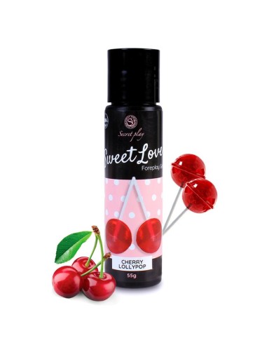 Sweet Love Lubricante Cereza Lollipop 60 ml