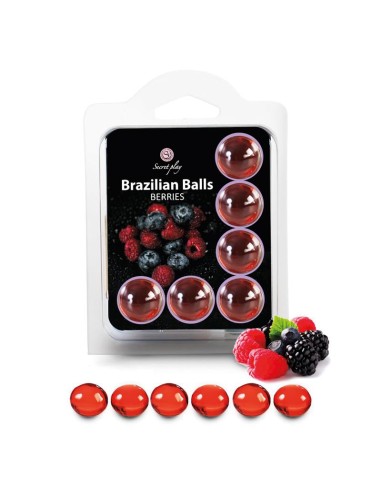 Brazilian Balls Set 6 Frutas del Bosque