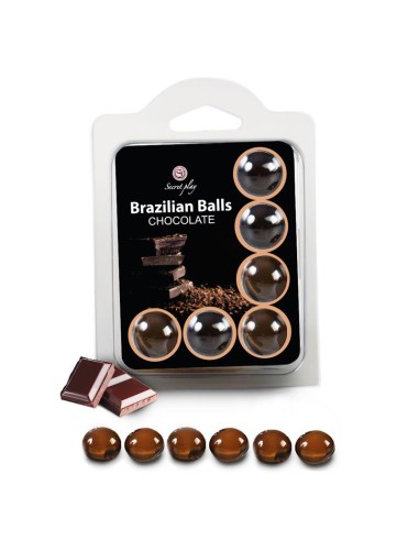 Brazilian Balls Set 6 Chocolate